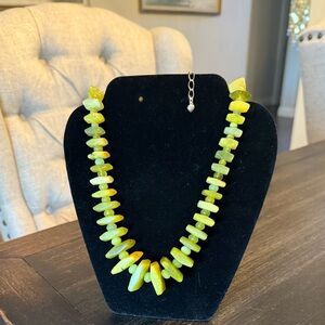 Jay King Green Serpentine Necklace